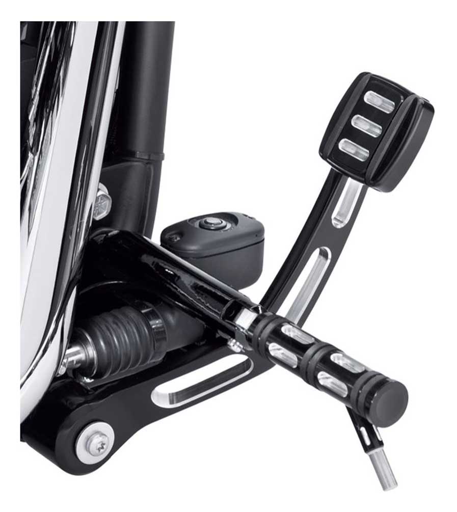 Harley-Davidson Free Shipping - Harley-Davidson Edge Cut Footpegs w/ Styled Wear Peg - Chrome & Black 50500030 - Free Shipping on many products plus Orders Over $99