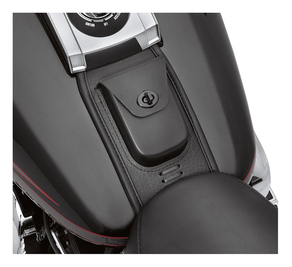 Harley-Davidson Free Shipping - Harley-Davidson Leather Tank Panel w/ Pouch, Matches Fatboy Models 91621-07 - Free Shipping on many products plus Orders Over $99