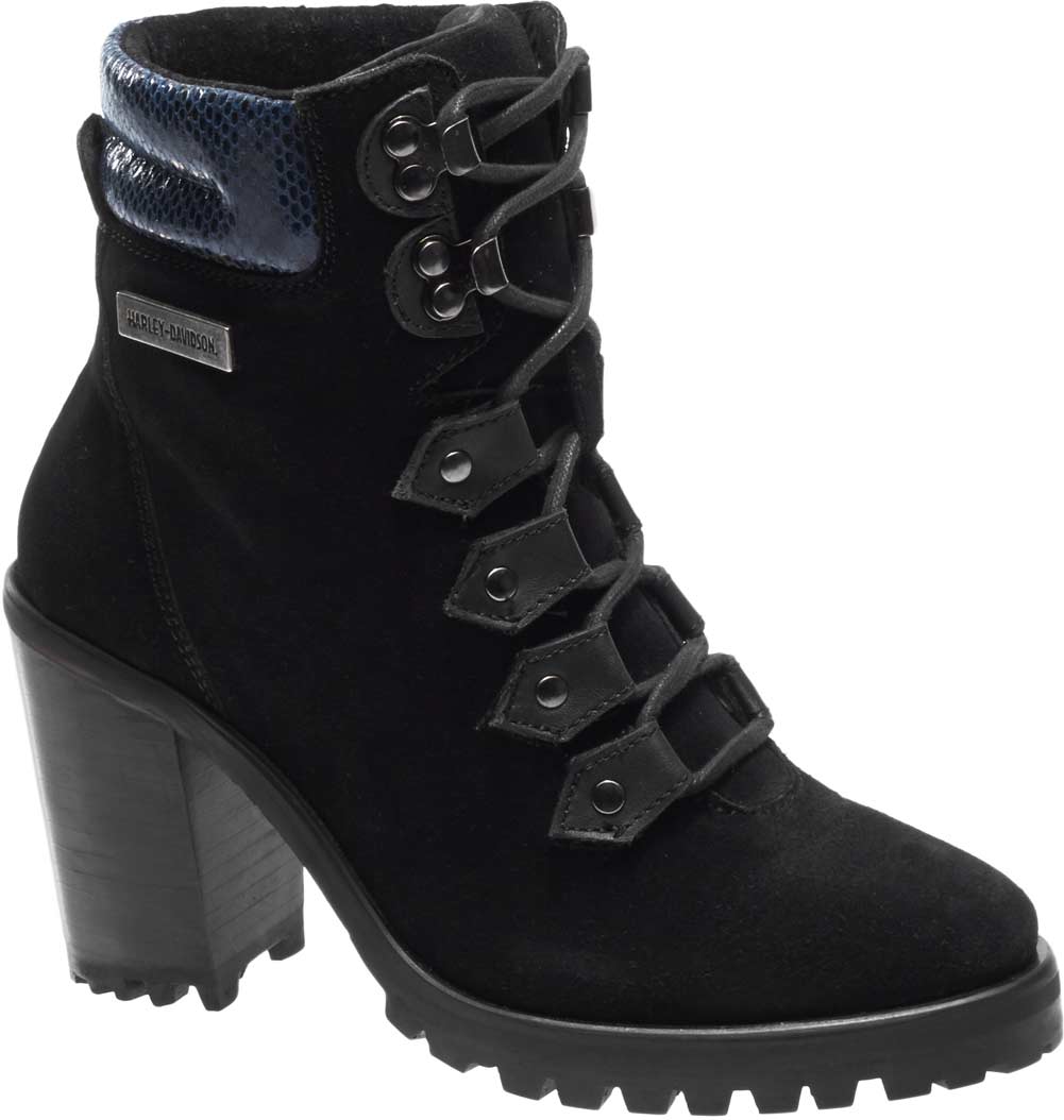 Harley-Davidson Women's Catterick 4.5-Inch Suede Fashion Boots D83981 D83982 - Wisconsin Harley-Davidson