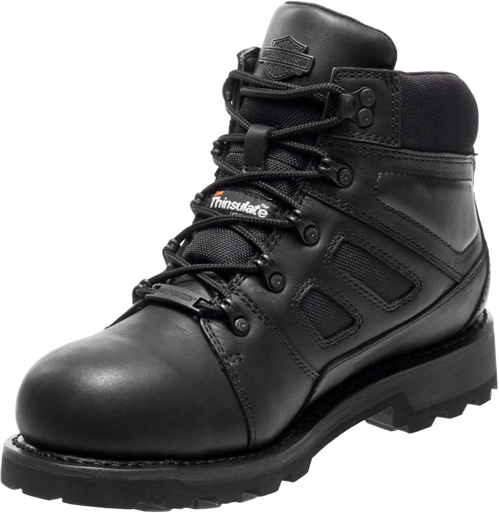 Harley-Davidson Free Shipping - Harley-Davidson Men's Edison FXRG Black Waterproof Motorcycle Boots D96139 - Free Shipping on many products plus Orders Over $99