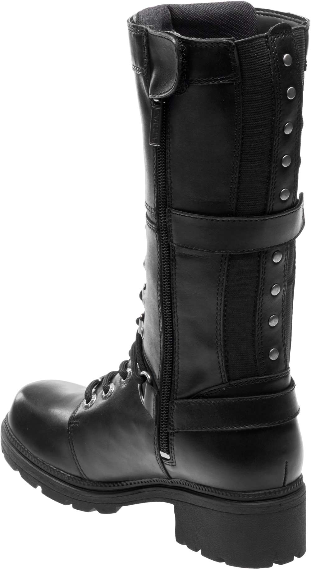 Harley-Davidson Women's Harland 11-Inch Black Mid-Calf Motorcycle Boots D83987 - Largest Selection of Harley-Davidson Products