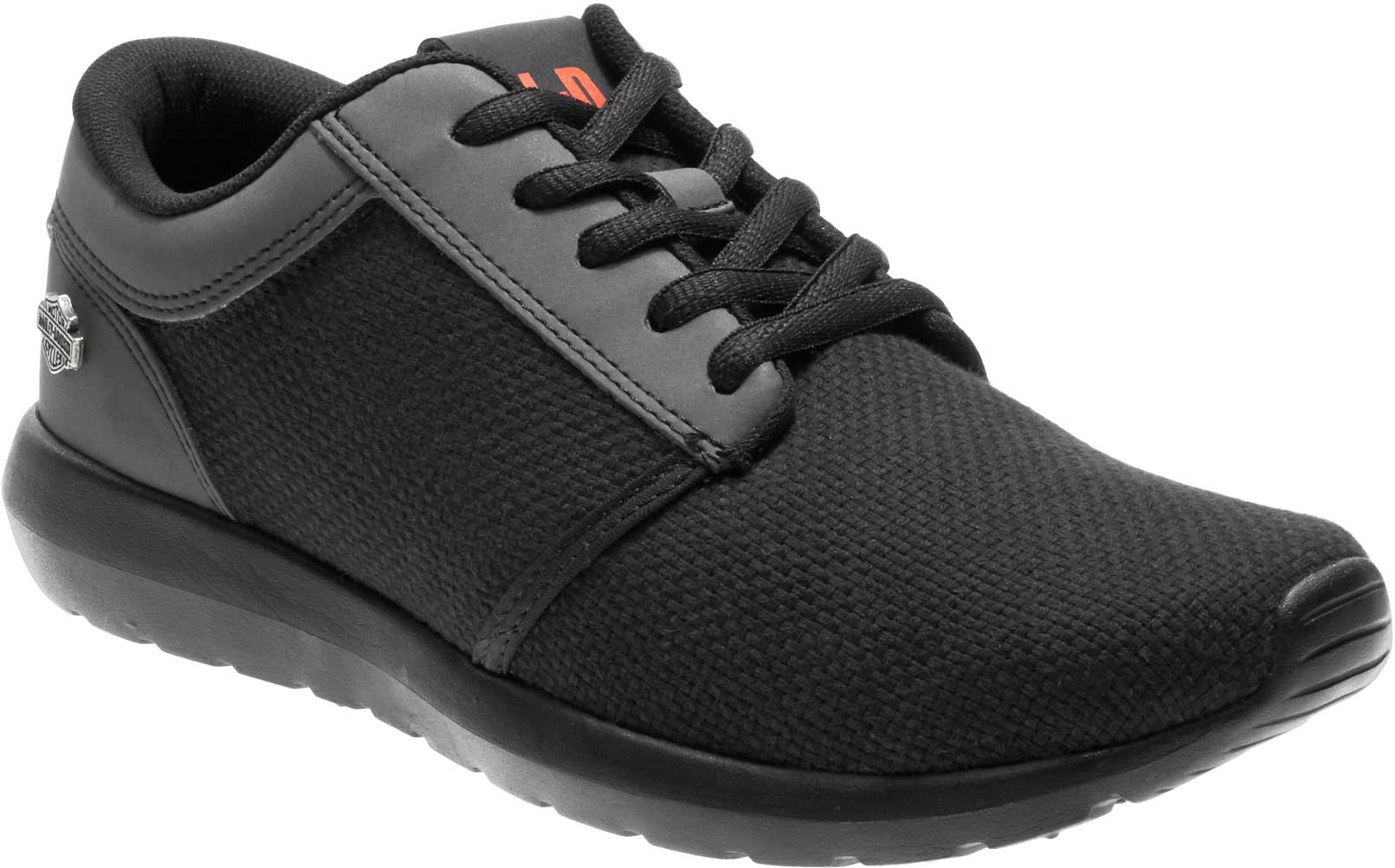 wｅᎥ  wｅᎥ ． Harley-Davidson® Men's Jenkins Soft Low-Top Black Sneakers