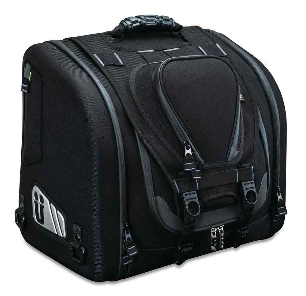 Kuryakyn XKursion XS3.0 Motorcycle Seat / Rack Bag - Black, 18.5 x 13 x 17 5270 - No Hassle Returns at Wisconsin Harley