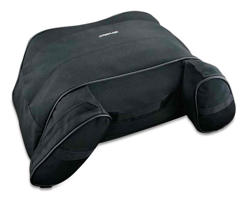 Kuryakyn Deluxe Convertible Luggage Rack Bag - Black, 21.5 x 9.5 x 8 inches 4162 - Wisconsin Harley-Davidson