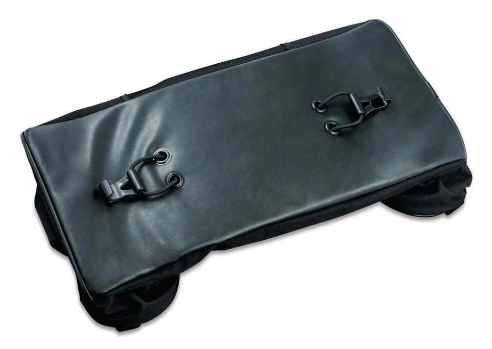 Kuryakyn Deluxe Convertible Luggage Rack Bag - Black, 21.5 x 9.5 x 8 inches 4162 - No Hassle Returns at Wisconsin Harley