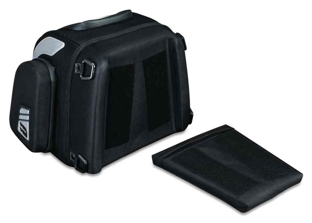 クン Kuryakyn XKursion XTR1.5 Motorcycle Seat / Rack Bag - Black, 14 x