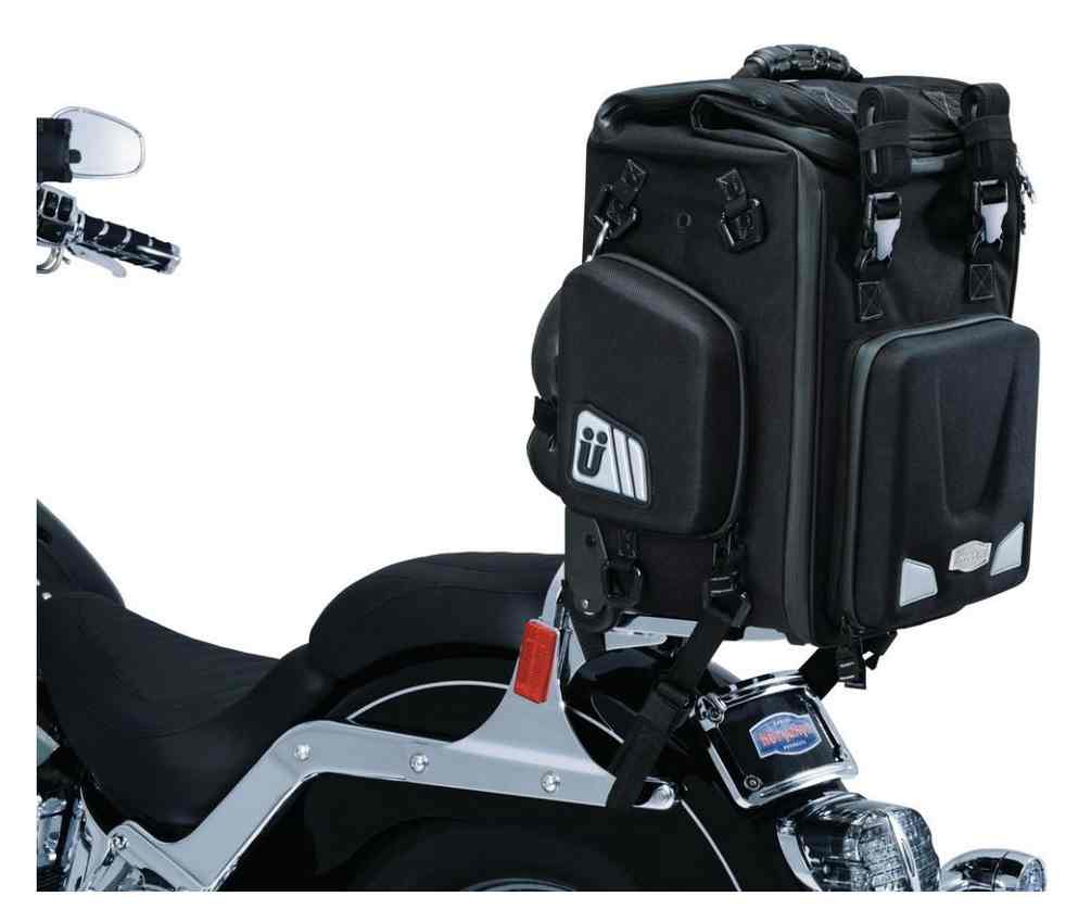 Harley-Davidson Free Shipping - Kuryakyn XKursion XW1.5 Roller Motorcycle Rack Bag - Black, 12 x 10 x 26 5273 - Free Shipping on many products plus Orders Over $99