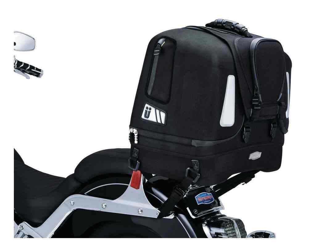 Kuryakyn XKursion XS4.5 Motorcycle Seat / Rack Bag - Black, 18 x 12.5 x 17  5271