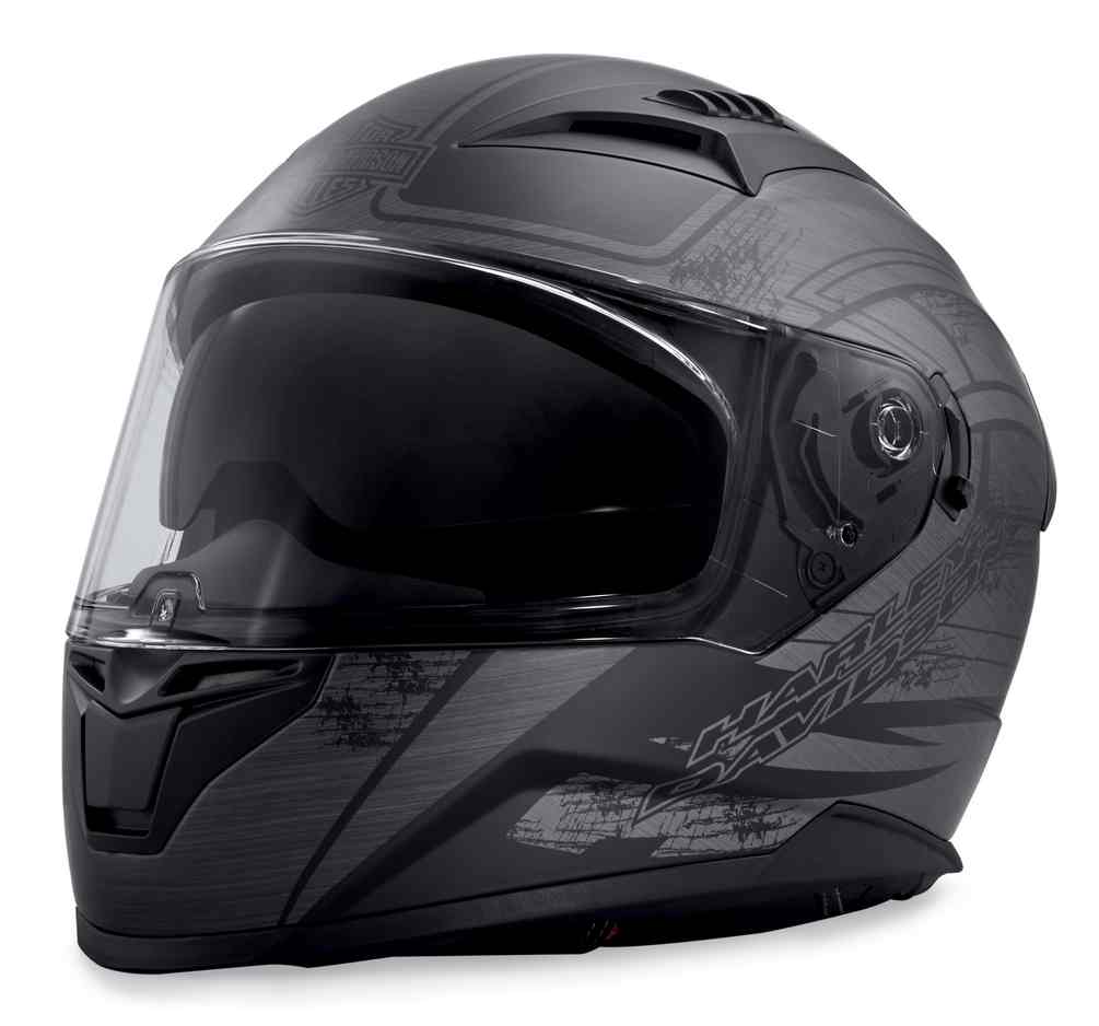 Harley-Davidson Mens Metallic Graphic Sun Shield M05 Full-Face Helmet 98228-18VX - Wisconsin Harley-Davidson