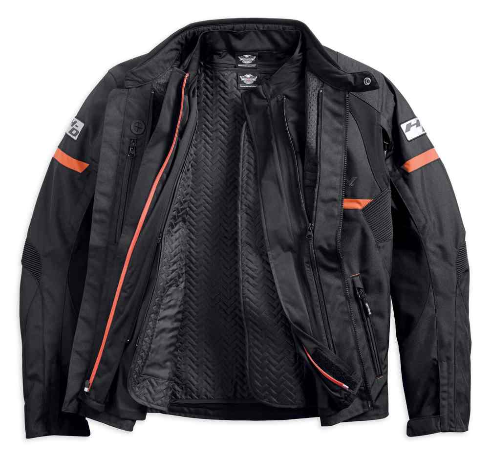 Harley-Davidson Men's Killian Riding Functional Jacket, Black 98235-18VM - No Hassle Returns at Wisconsin Harley