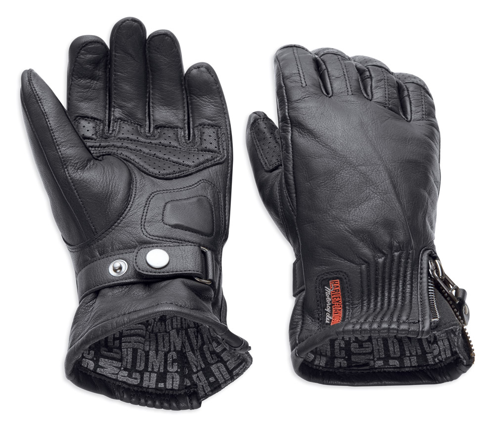 Harley-Davidson Free Shipping - Harley-Davidson Women's Jayden Under Cuff Gauntlet Full-Finger Gloves 98250-18VW - Free Shipping on many products plus Orders Over $99