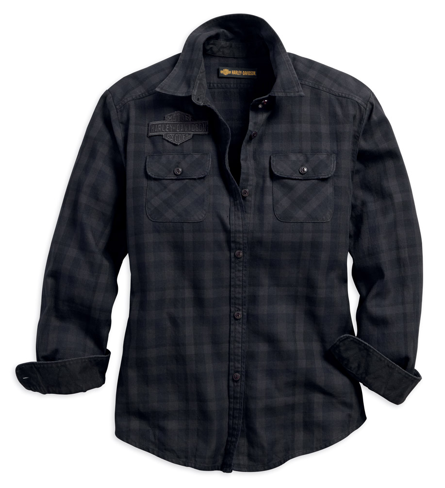 Harley davidson flannel womens Clearance