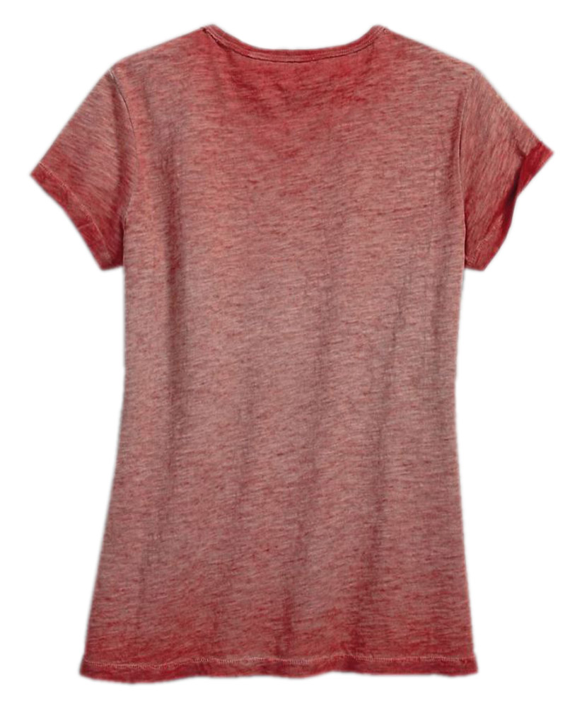 Harley-Davidson Free Shipping - Harley-Davidson Women's Jersey Applique Short Sleeve Tee, Red 99051-18VW - Free Shipping on many products plus Orders Over $99