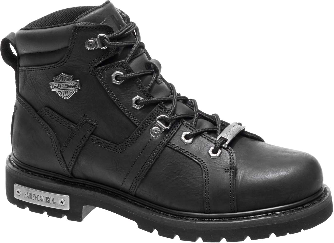 Harley-Davidson® Men's Ruskin 5-In Black or Olive Motorcycle Boots