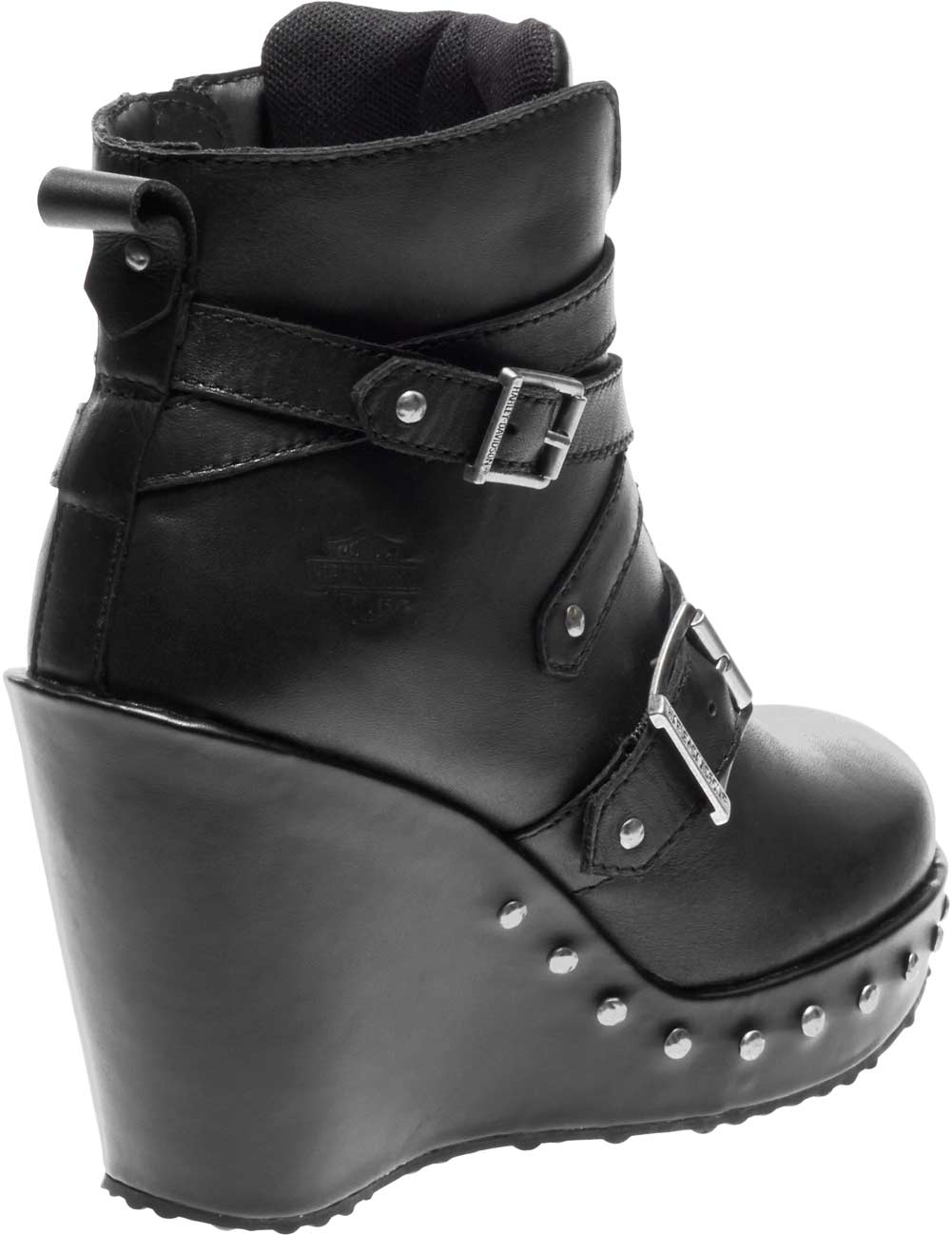 harley davidson wedge boots