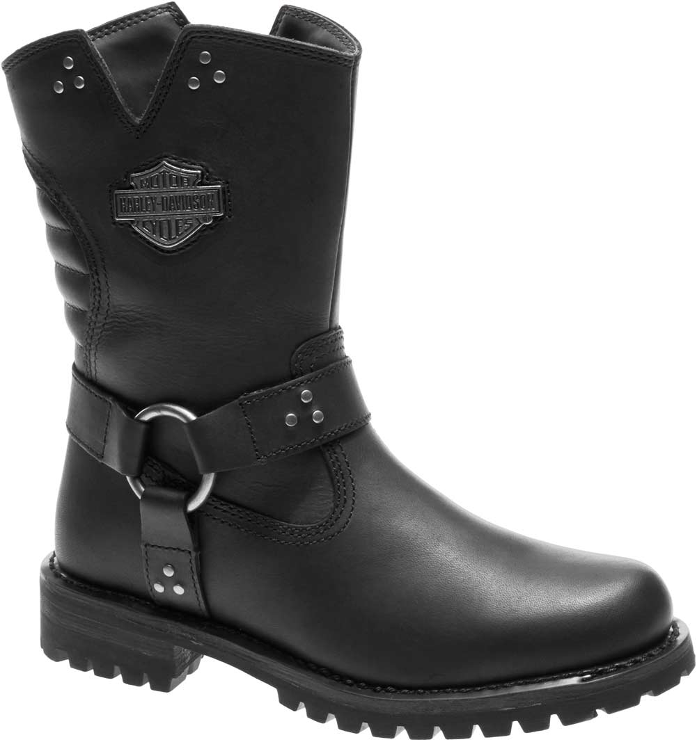 Harley-Davidson® Women's Barford 8.25-Inch Black Leather