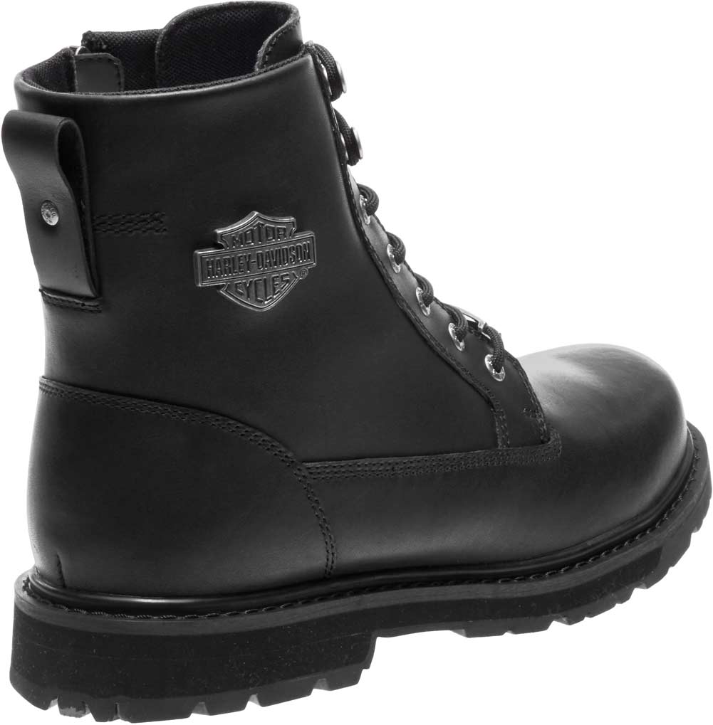 Harley-Davidson® Men's Cartbridge 6.5-Inch Black Motorcycle Boots