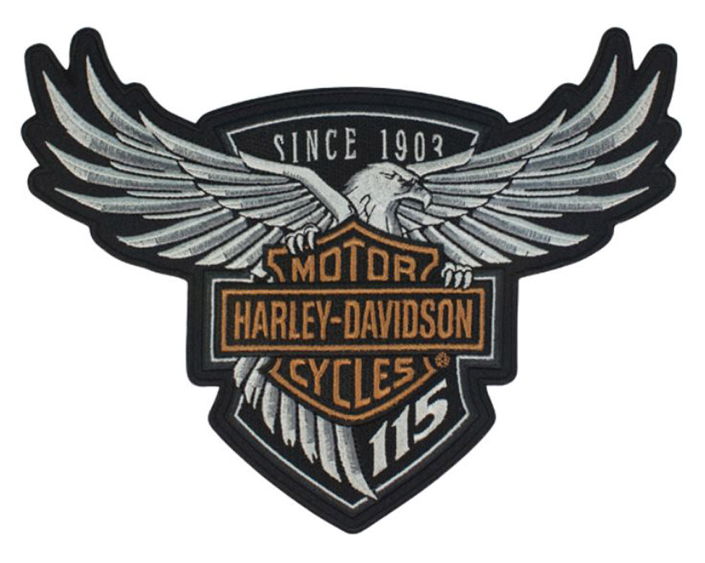 harley davidson eagle logo vector