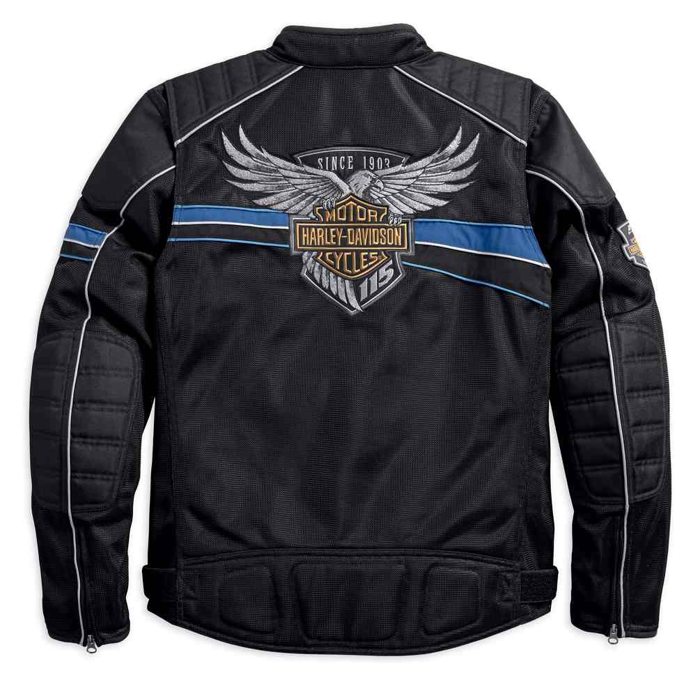 Harley-Davidson メッシュジャケット M(USサイズ) Harley-Davidson® Men's Waxed Canvas Slim Fit Denim Jacket
