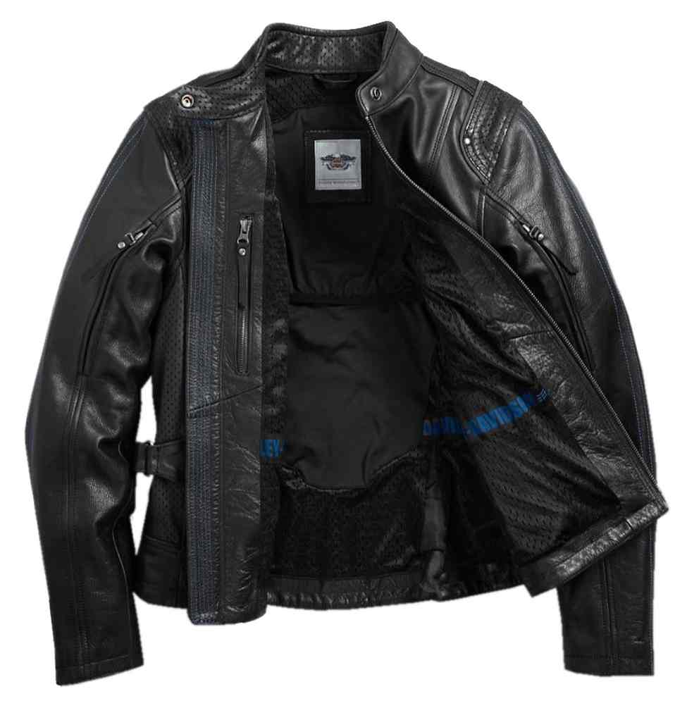 Harley-Davidson® Women's 115th Anniversary Leather Jacket, Black 98010 ...
