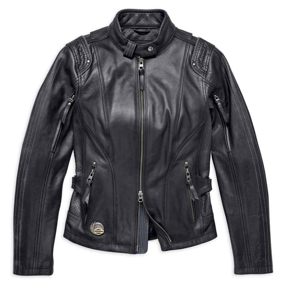 Harley-Davidson® Women's 115th Anniversary Leather Jacket