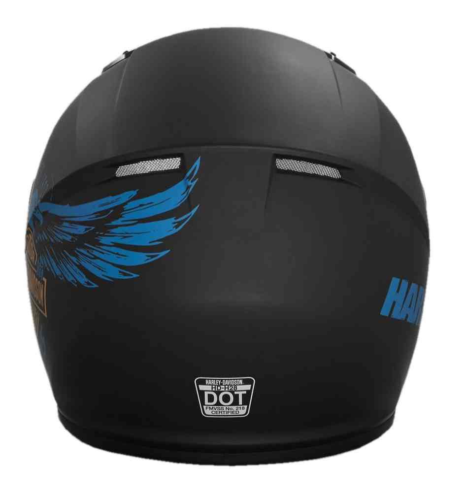 HARLEY-DAVIDSON フルフェイスヘルメット ブラック Harley-Davidson® 115th Anniversary H28 Full-Face Helmet