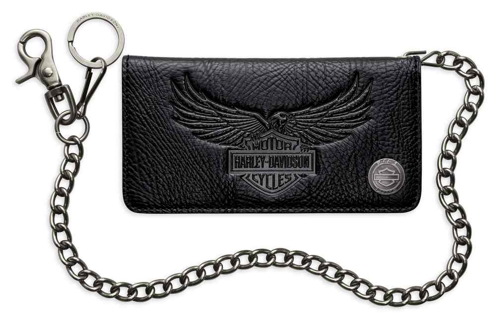 HARLEY DAVIDSON ウォレットチェーン Harley-Davidson® Mens Antiqued Heavy Duty Biker Wallet Chain