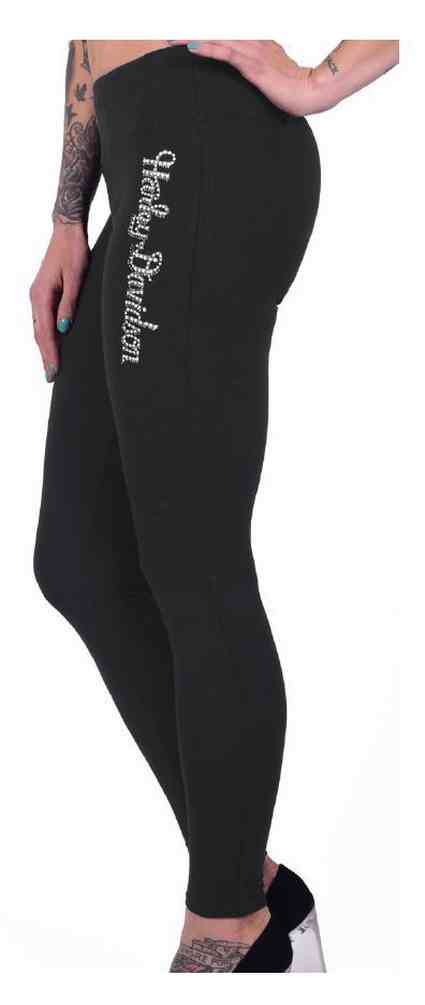 Harley-Davidson Free Shipping - Harley-Davidson Women's Hand Script H-D Classic Embellished Leggings, Black - Free Shipping on many products plus Orders Over $99