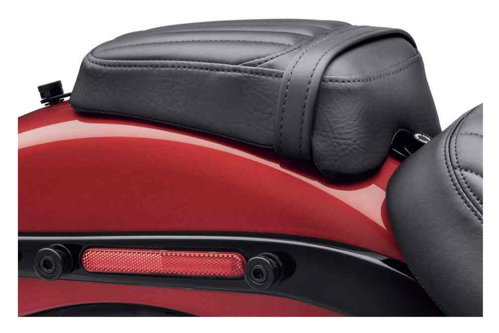 Harley-Davidson Passenger Pillion - Slim Styling, Fits Softail Models 52400129 - No Hassle Returns at Wisconsin Harley