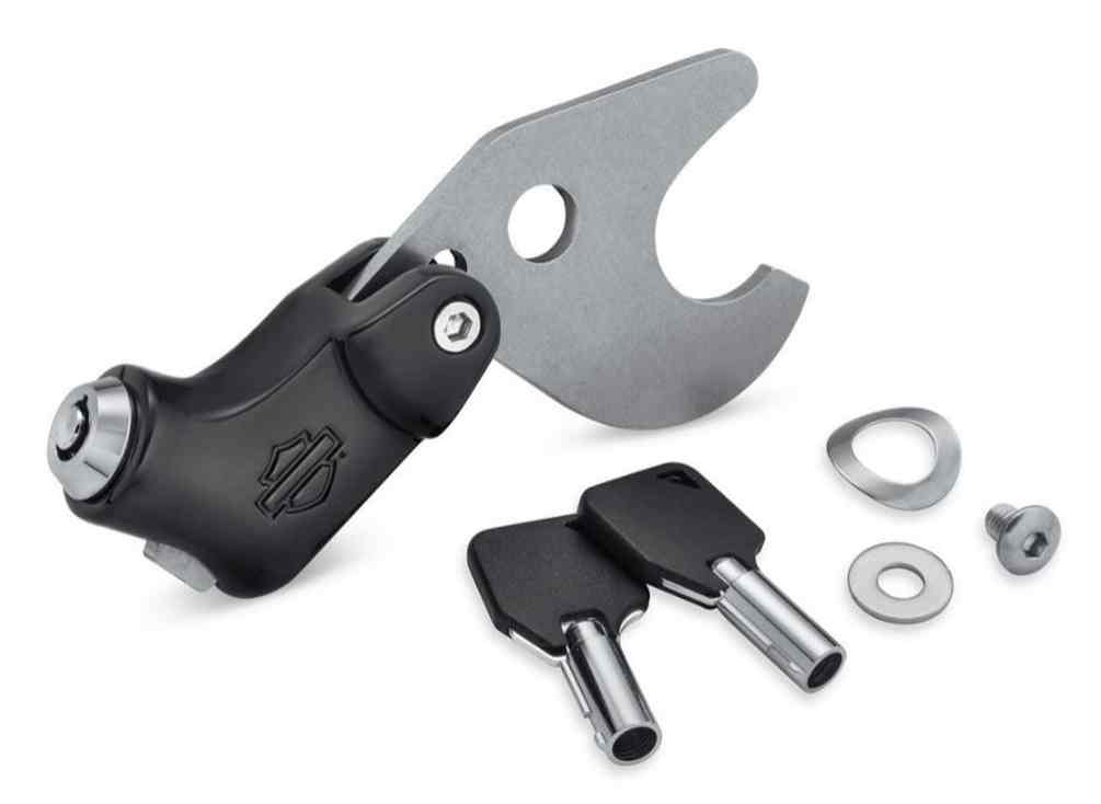 Harley-Davidson HoldFast Locking Latch - Black Finish, Softail Models 52300514 - Wisconsin Harley-Davidson