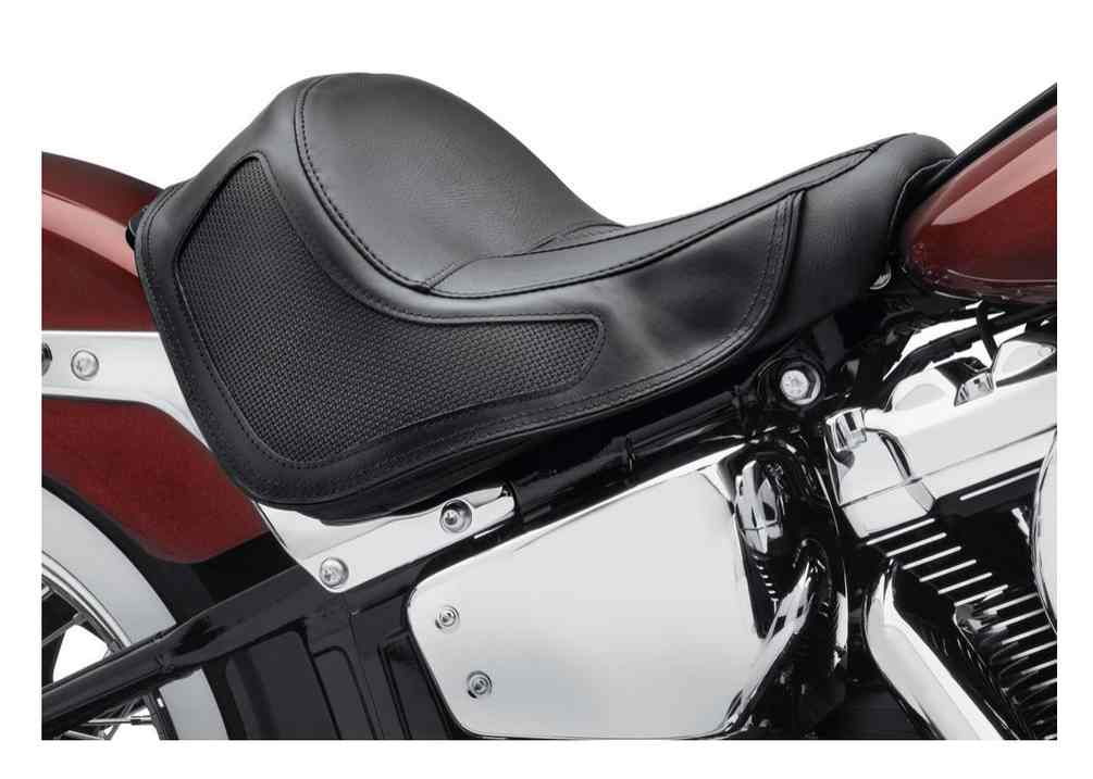 Harley-Davidson® Reach Solo Seat - Deluxe Styling, Fits Softail Models ...