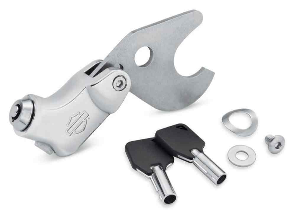 Harley-Davidson HoldFast Locking Latch - Chrome Finish, Softail Models 52300513 - Wisconsin Harley-Davidson