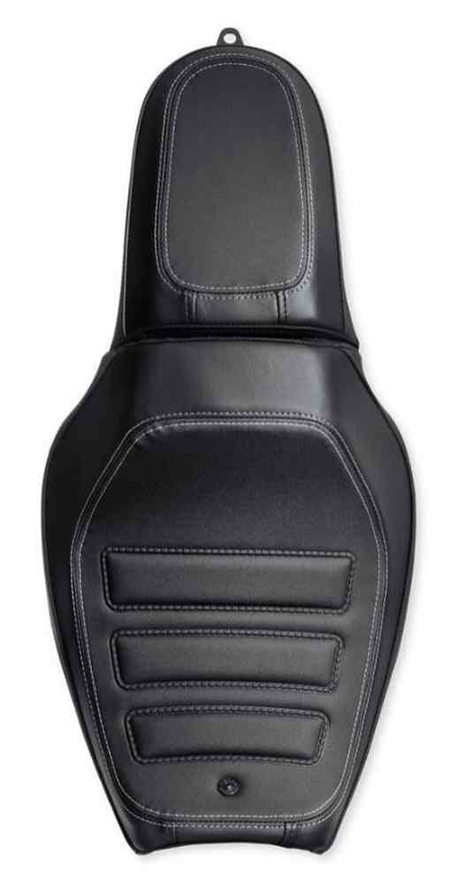 Harley-Davidson Reach Two-Up Seat -Fat Bob Styling, Fits Softail Models 52000353 - Wisconsin Harley-Davidson