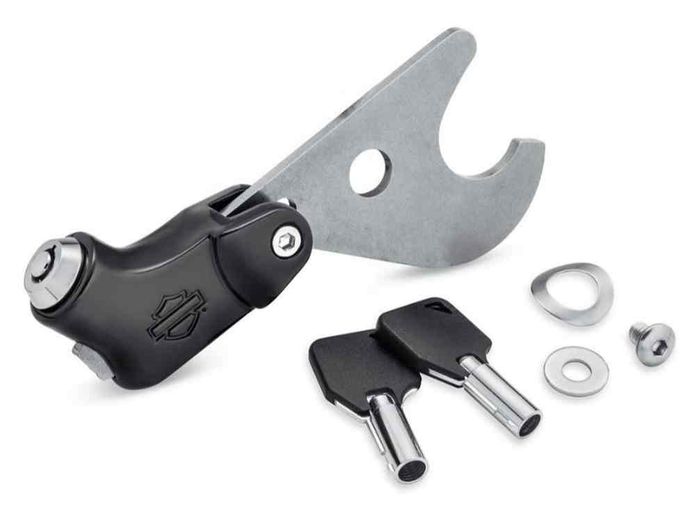 強力52cc5種アタッチメント付｜ナイロン/チップ/チェーン/ローター/バリカン Harley-Davidson® HoldFast Locking Latch - Black Finish, Softail