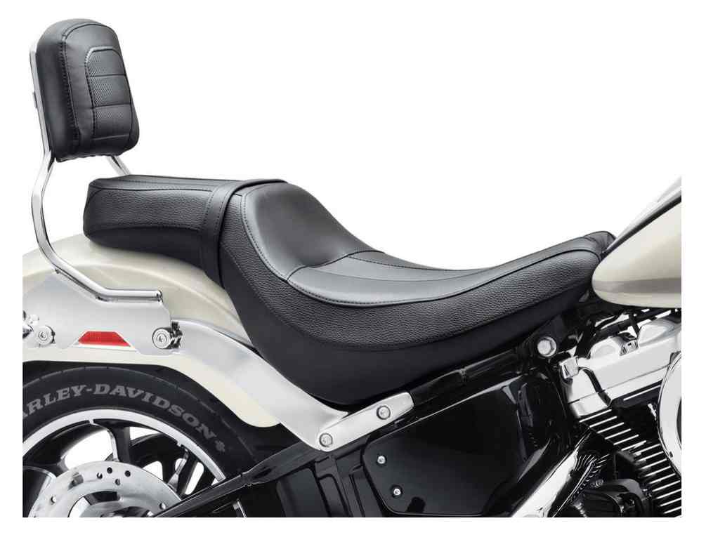 Harley-Davidson® Tallboy Two-Up Seat - Low Rider, Fits Softail