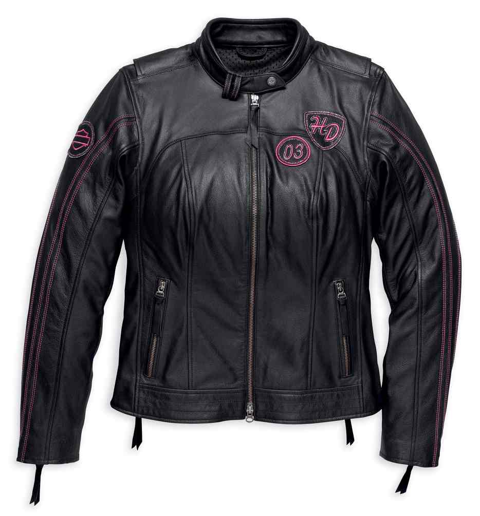 新品未使用 Harley-Davidson レディースジャケット M Harley-Davidson® Women's Pink Label Limited Edition Leather