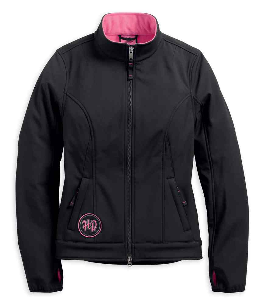 Harley-Davidson Women's Pink Label Limited Edition Soft Shell Jacket 97432-18VW - Wisconsin Harley-Davidson