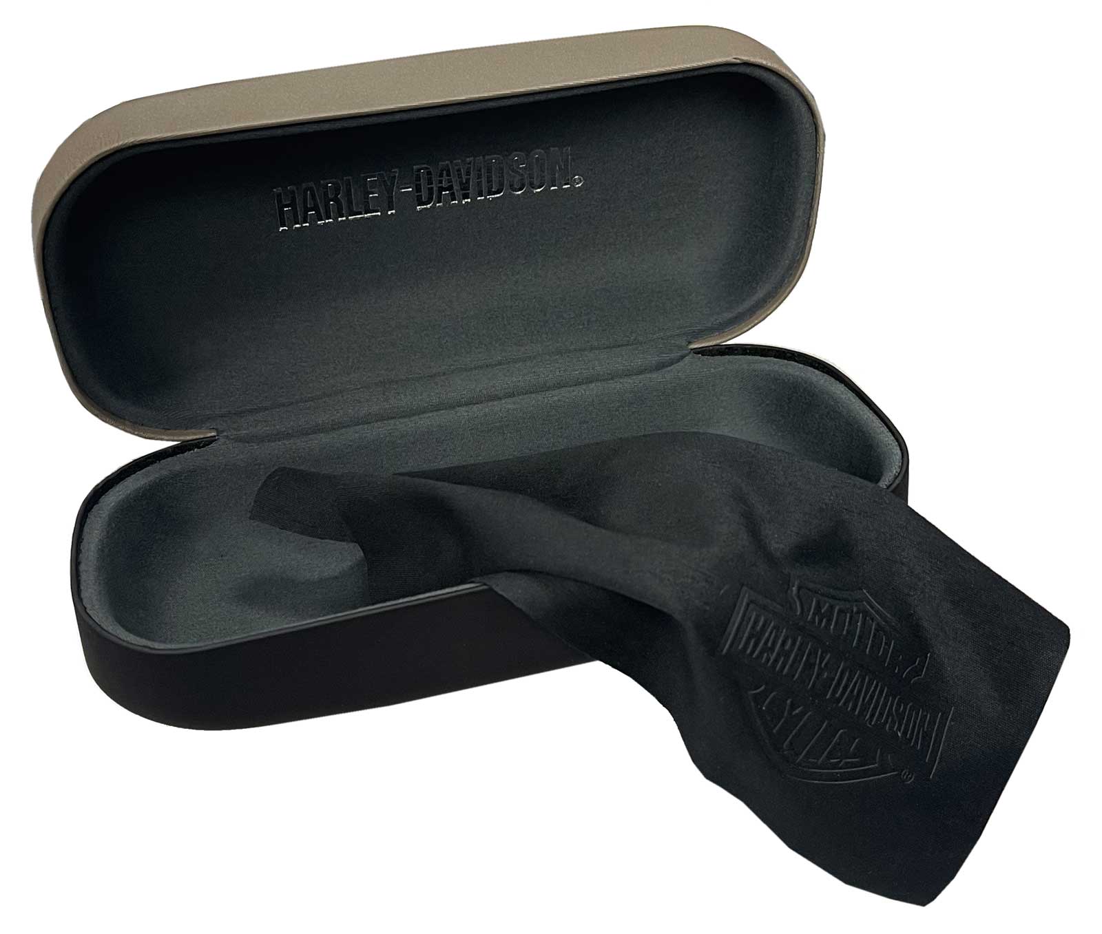 HarleyDavidson® Hard Sunglasses Case TwoTone Black & Gray w