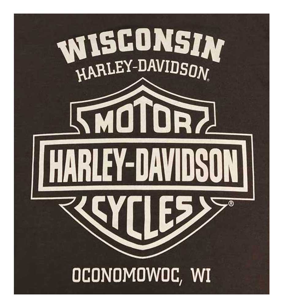 Harley-Davidson Free Shipping - Harley-Davidson Men's Soar Along All-Cotton Short Sleeve T-Shirt, Dark Brown - Free Shipping on many products plus Orders Over $99