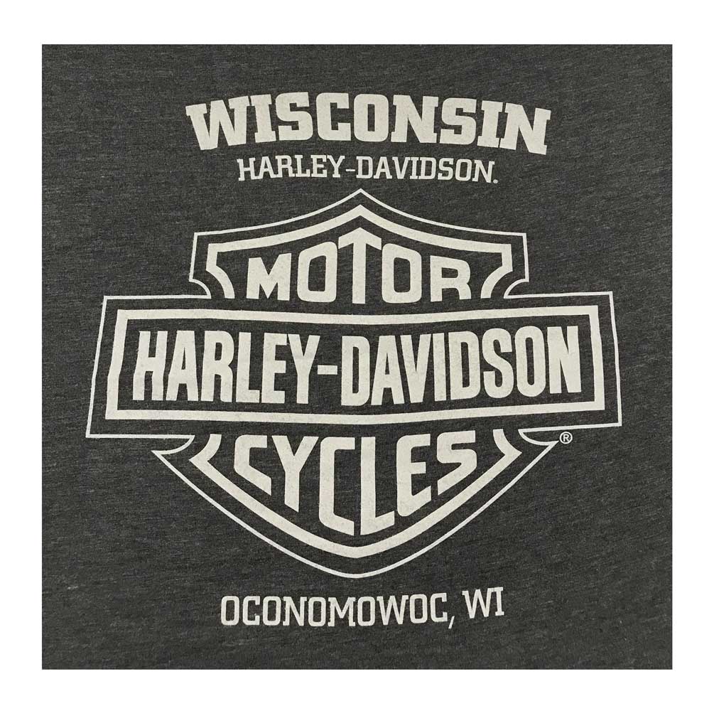 Harley-Davidson Free Shipping - Harley-Davidson Men's Vintage Poster Crew Neck Short Sleeve T-Shirt, Charcoal - Free Shipping on many products plus Orders Over $99