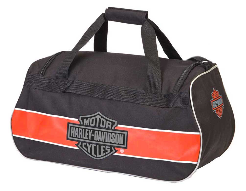 harley davidson duffle bag leather