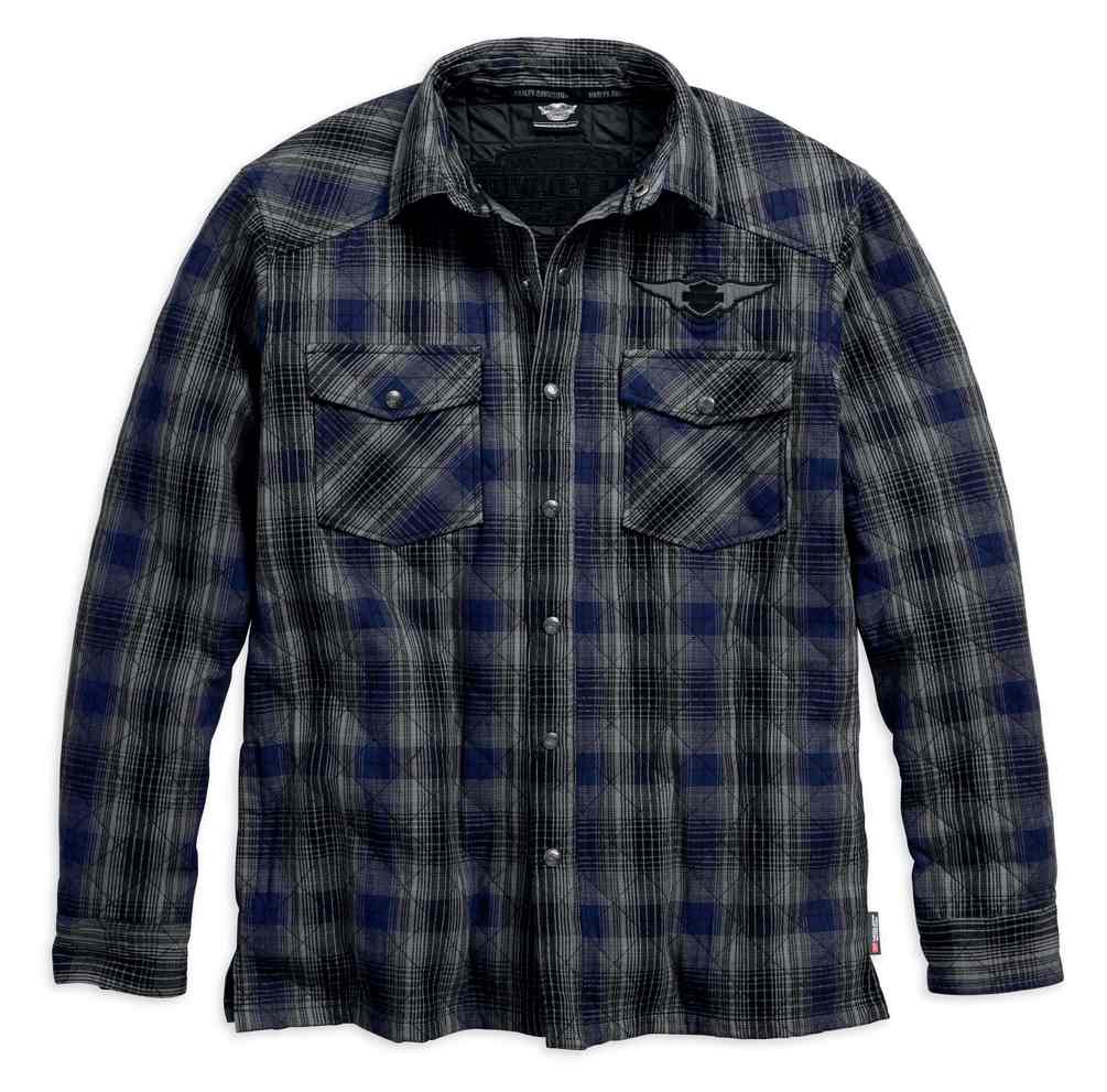 Harley-Davidson® Men's Plaid Quilted 3M Thinsulate Shirt