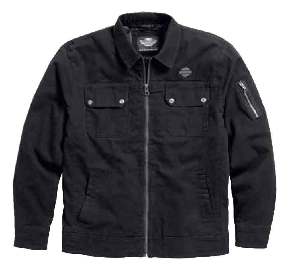 断捨離 Harley-Davidson ブラック ナイロン ジャケット 断捨離様 専用 Harley-Davidson ブラック ナイロン ジャケット