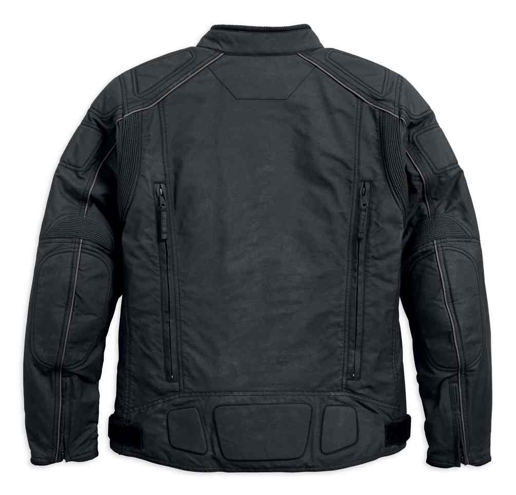 Harley-Davidson® Men's Bentan Water-Resistant Riding Jacket, Black