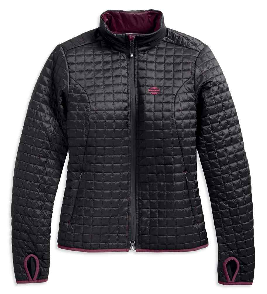 Harley-Davidson Women's Rosslyn Insulated Riding Jacket, Black 97231-18VW - No Hassle Returns at Wisconsin Harley