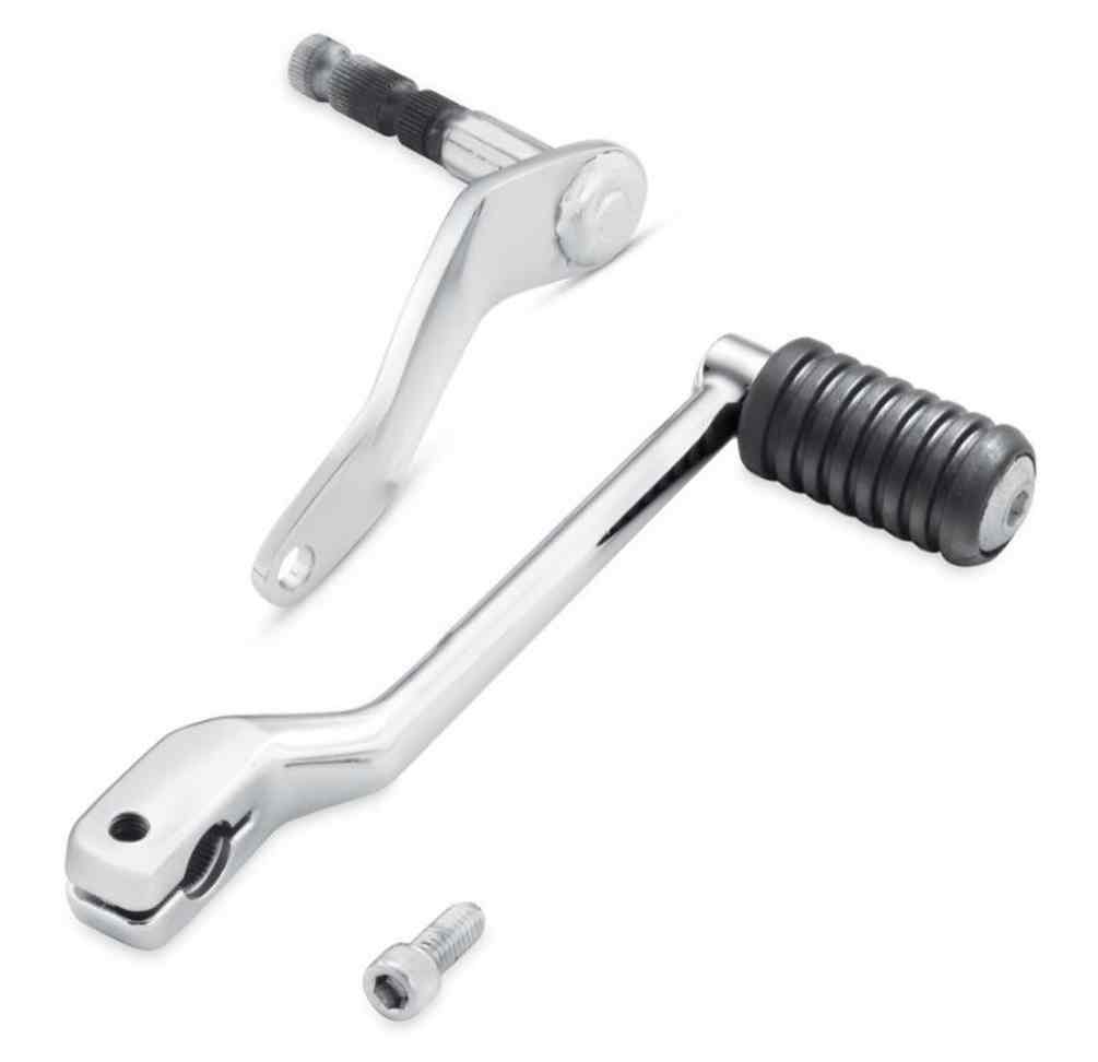 Harley-Davidson Chrome Heel Shifter Lever, Fits Softail Models 33600224 - Wisconsin Harley-Davidson