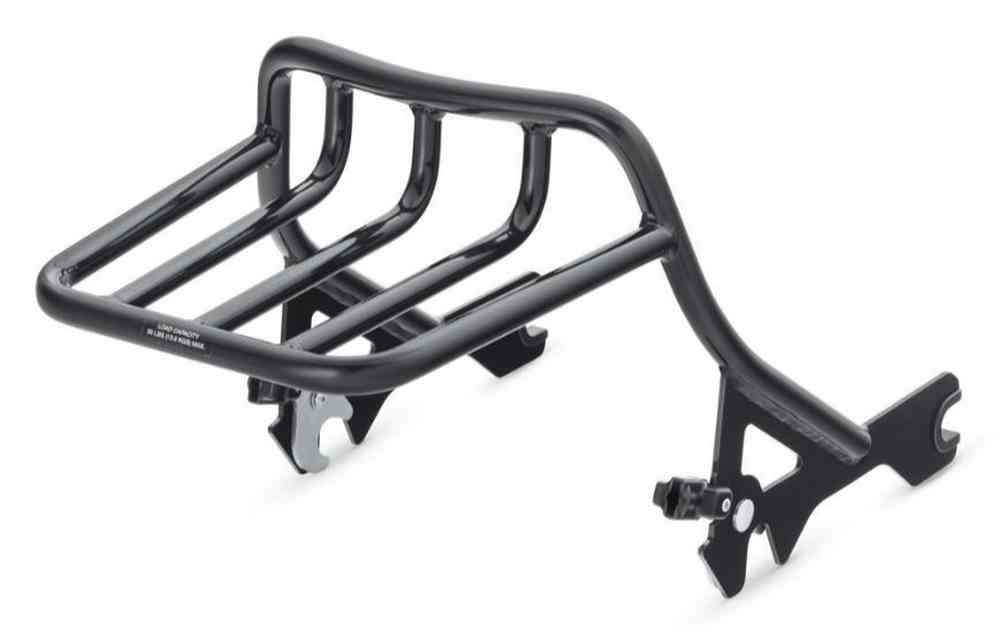 HarleyDavidson® HoldFast TwoUp Luggage Rack Black, Softail Models