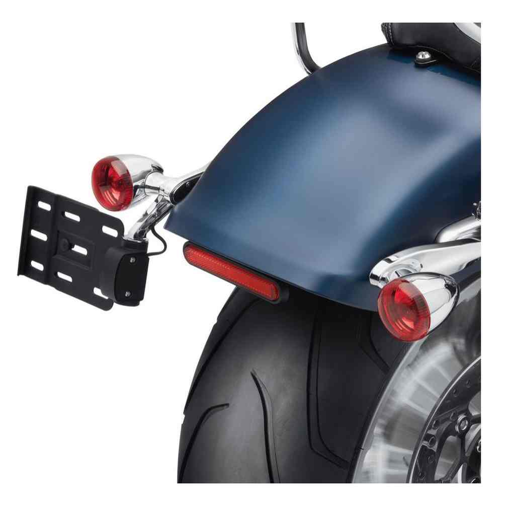 Harley-Davidson Free Shipping - Harley-Davidson Rear Turn Signal/License Plate Relocation Kit, Chrome 67800802 - Free Shipping on many products plus Orders Over $99