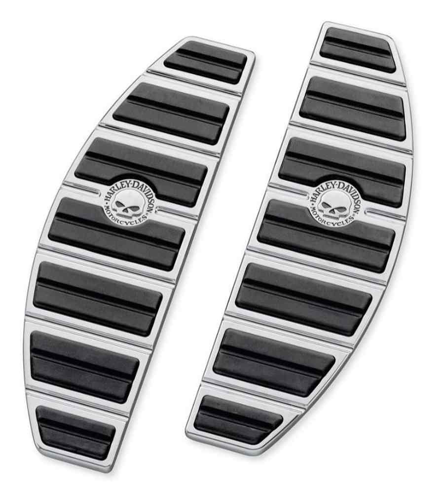 Harley-Davidson Willie G Skull Rider Footboard Inserts - Classic Style 50500722 - Wisconsin Harley-Davidson