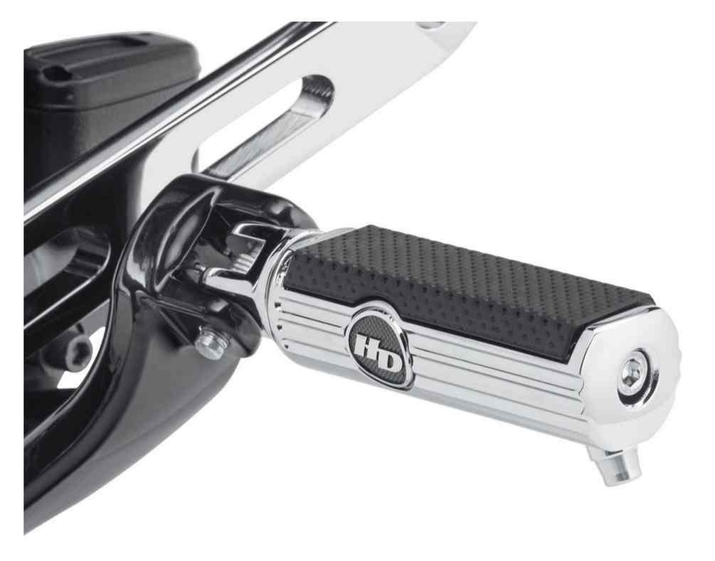 Harley-Davidson Free Shipping - Harley-Davidson Defiance Rider Footpegs w/ Removable Wear Peg - Chrome 50500806 - Free Shipping on many products plus Orders Over $99
